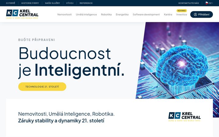 Screenshot of krelcentral.cz