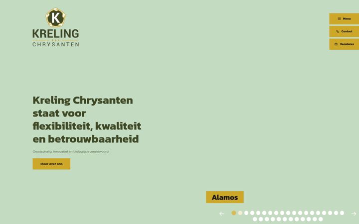 Screenshot of krelingchrysanten.nl