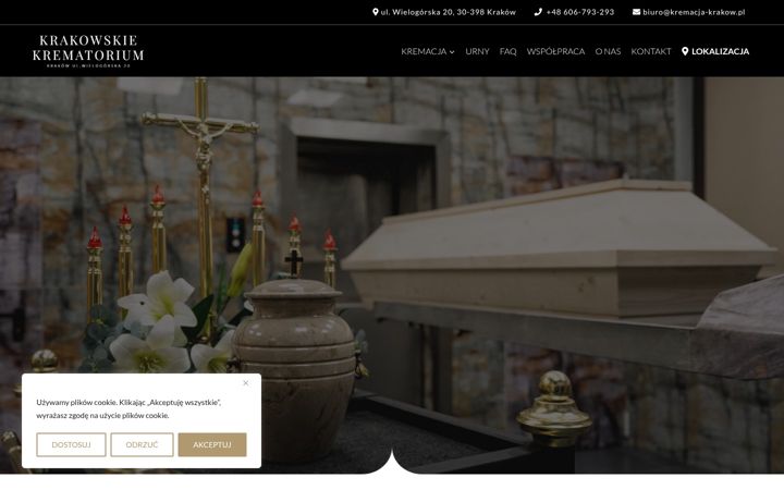 Screenshot of kremacja-krakow.pl