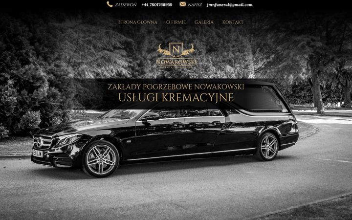 Screenshot of kremacjeuk.co.uk