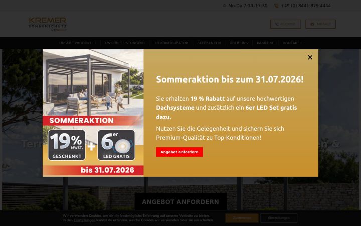 kremer-sonnenschutzsysteme.de