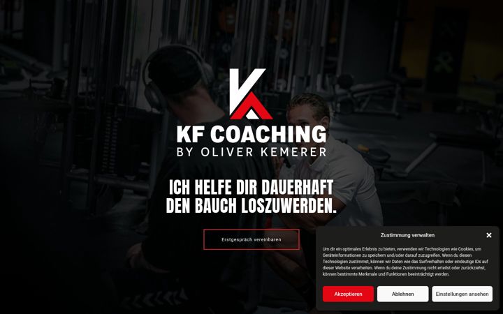 Screenshot of kremerfitness.de