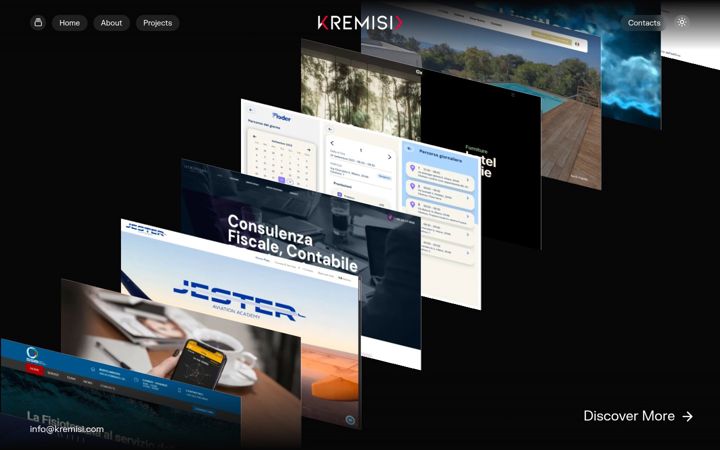 Snímek obrazovky kremisi.com