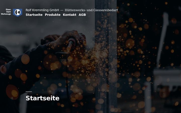 Screenshot of kremmlinggmbh.de