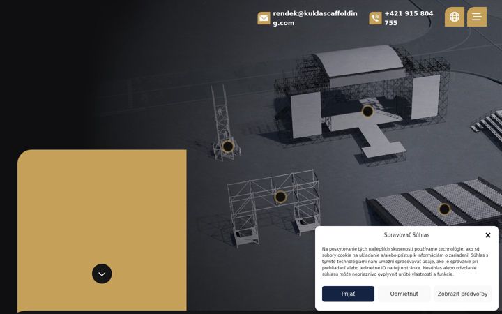 Screenshot of krescoevents.com