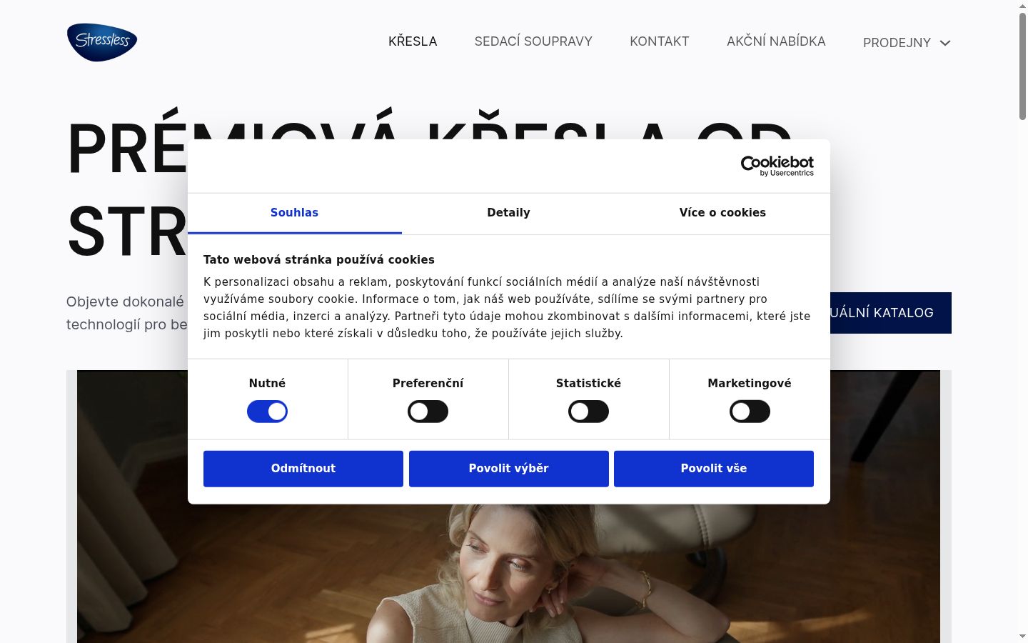Screenshot tal-banner tal-kunsens muri qabel kwalunkwe interazzjoni