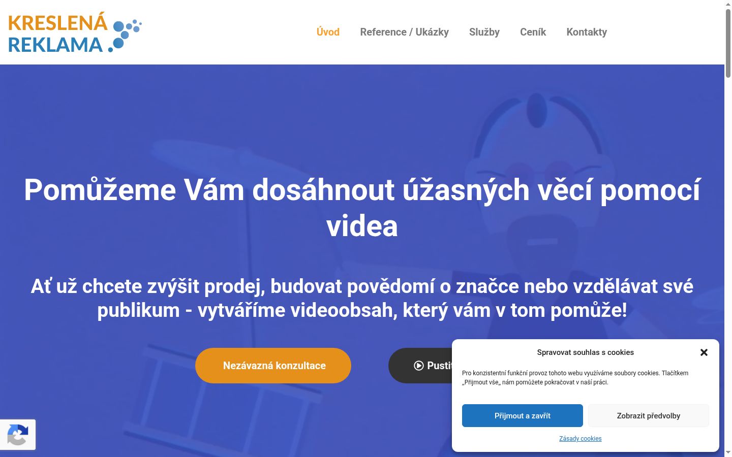 Zrzut ekranu banera zgody wyświetlanego przed jakąkolwiek interakcją