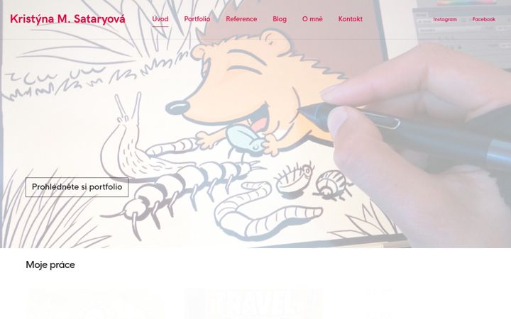 Screenshot of kreslirka.cz
