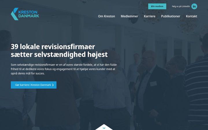 Screenshot of kreston.dk