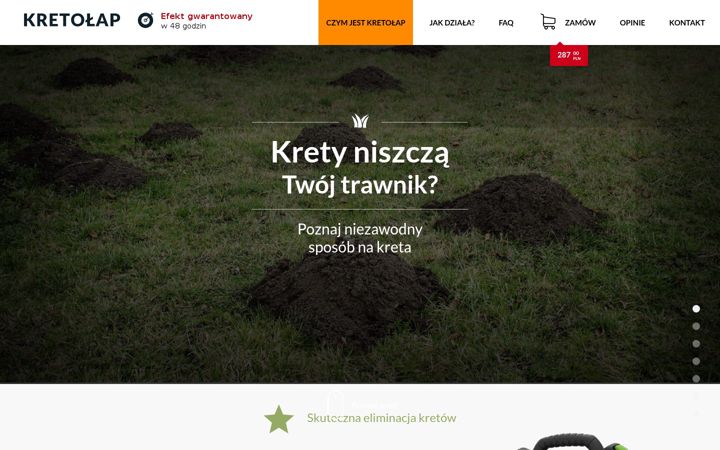 Screenshot of kretolap.com.pl