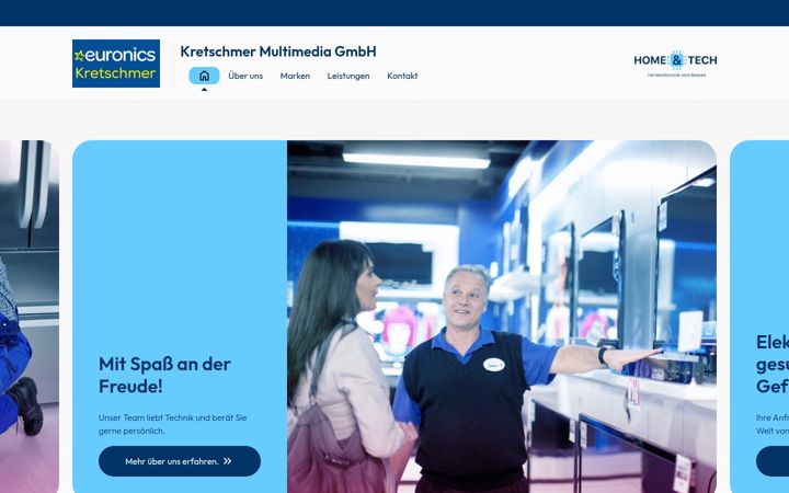 Screenshot of kretschmermultimedia.de