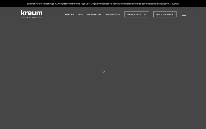 Screenshot of kreum.dk