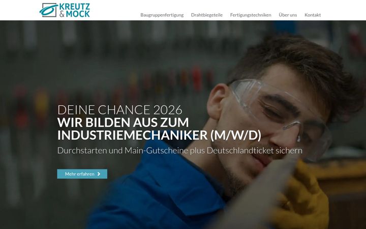 Screenshot of kreutzundmock.de