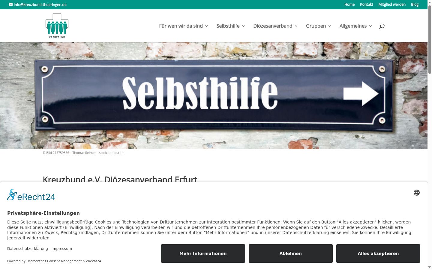 Skärmbild av samtyckesbannern som visades före någon interaktion