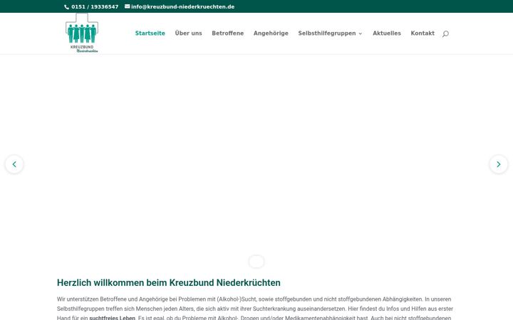 Screenshot of kreuzbund-niederkruechten.de
