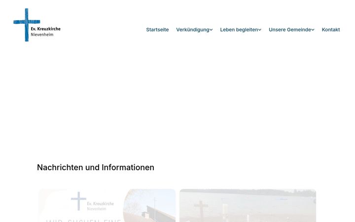 Screenshot of kreuzkirche-nievenheim.de