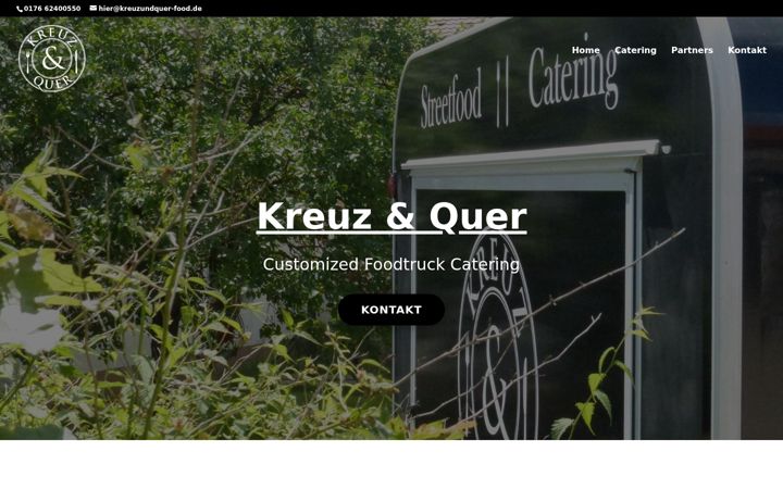 Screenshot of kreuzundquer-food.de