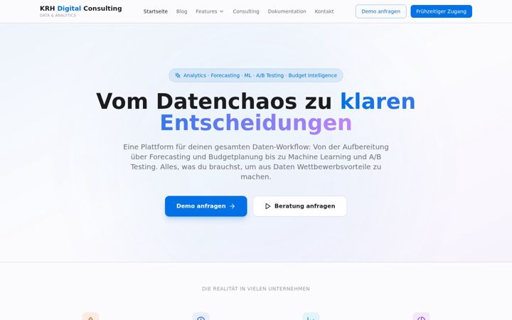 Screenshot of krh-consulting.net