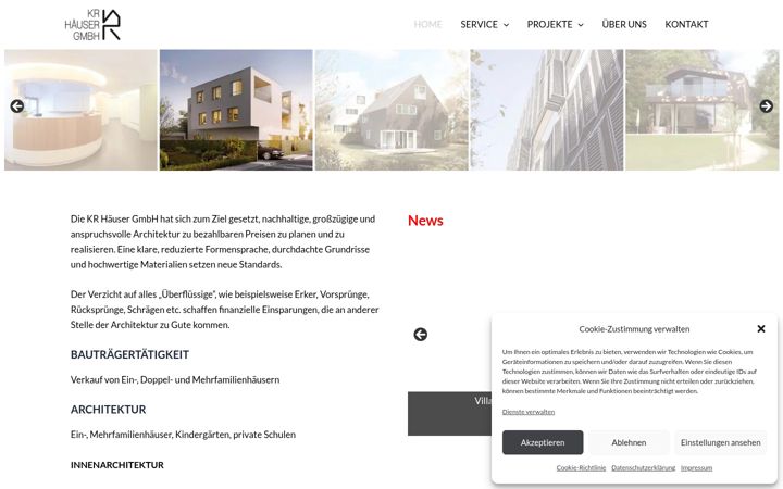 Screenshot of krhaeuser.de