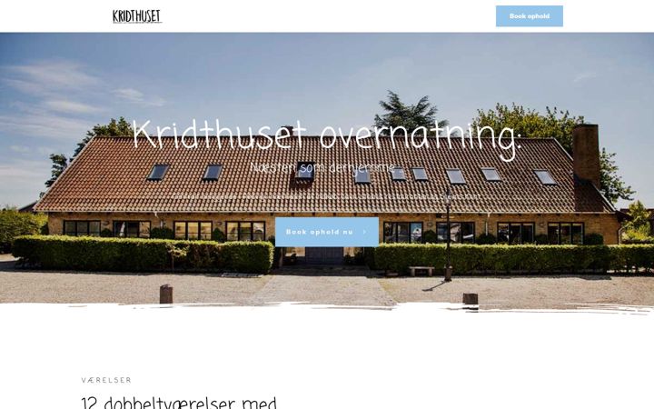 Screenshot of kridthuset.com