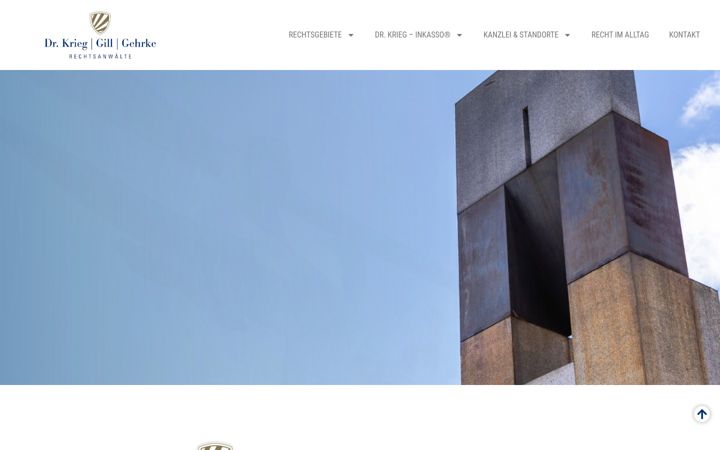 Screenshot of krieg-rechtsanwalt.de