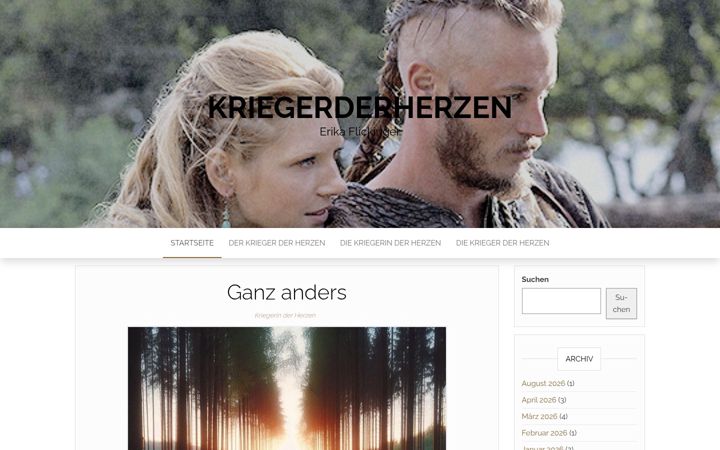 Screenshot of kriegerderherzen.de