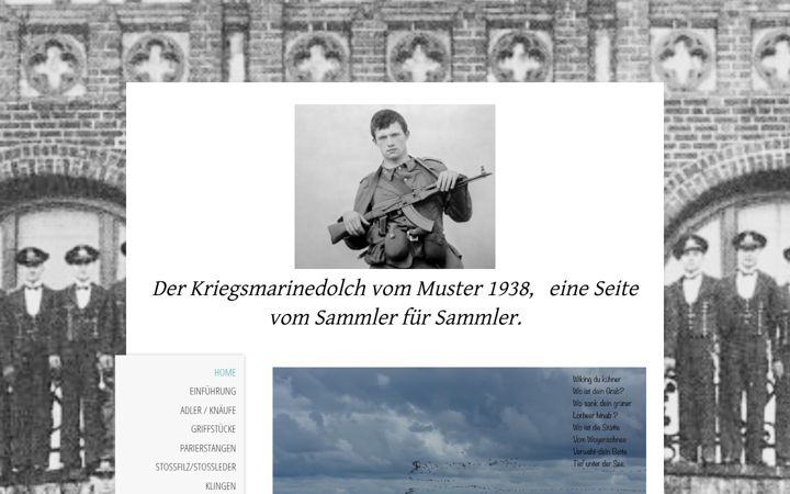 Screenshot of kriegsmarinedolch.de