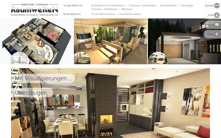 Screenshot of krieter-lohaus.de