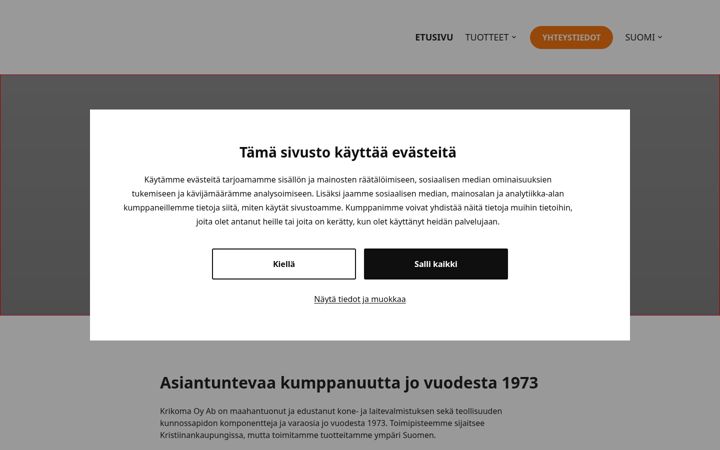 Screenshot of krikoma.com