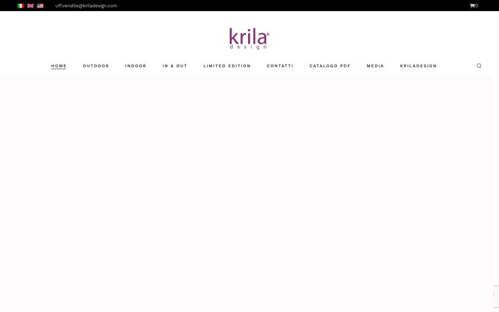 Screenshot of kriladesignvenditori.it