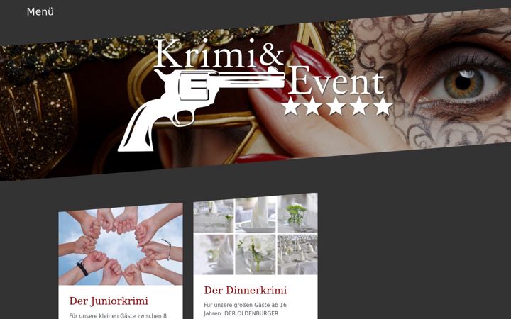 Screenshot of krimi-und-event.de
