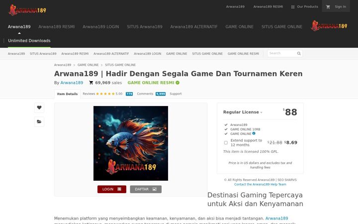 Screenshot of krineta.com