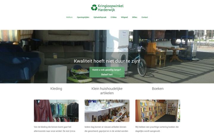 Screenshot of kringloopwinkelharderwijk.nl