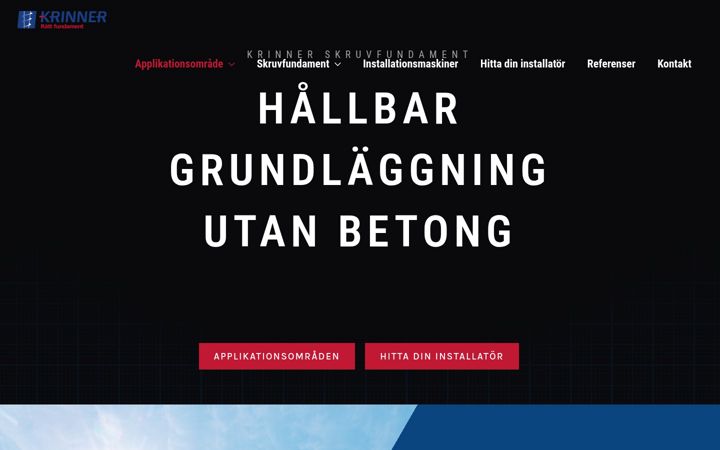 Screenshot of krinnernordic.com