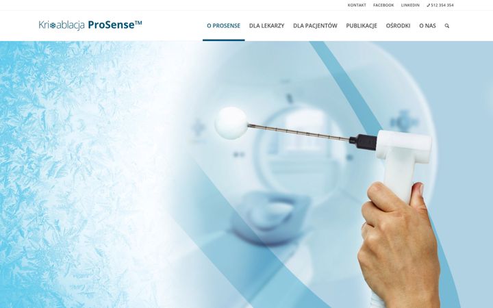 Screenshot of krioablacja.com.pl