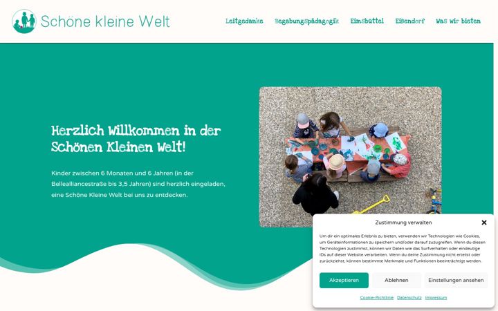 Screenshot of krippe-schoenekleinewelt.de