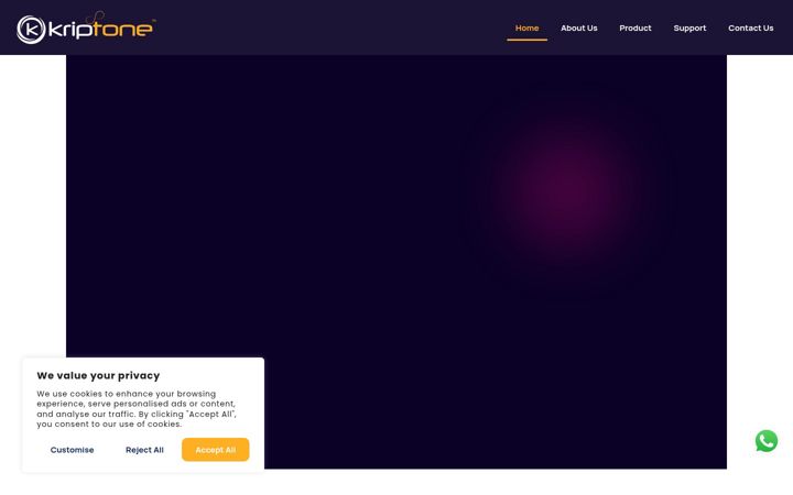 Screenshot of kriptone.com