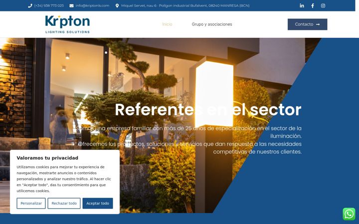 Screenshot of kriptonls.com