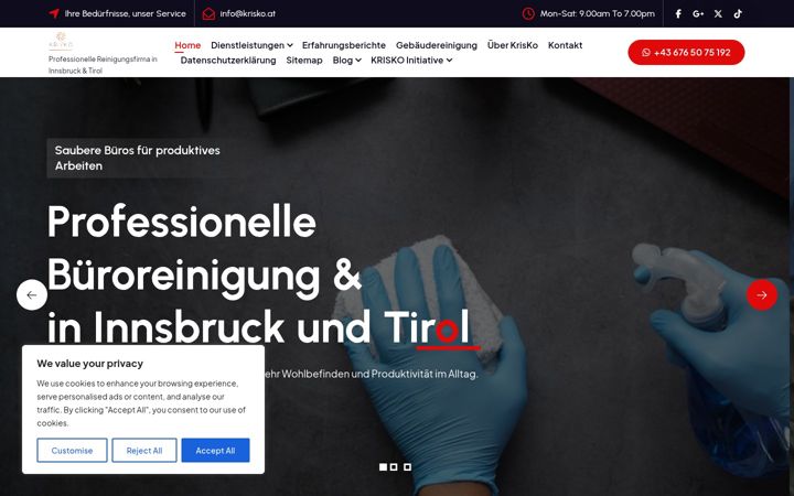 Screenshot of krisko.at