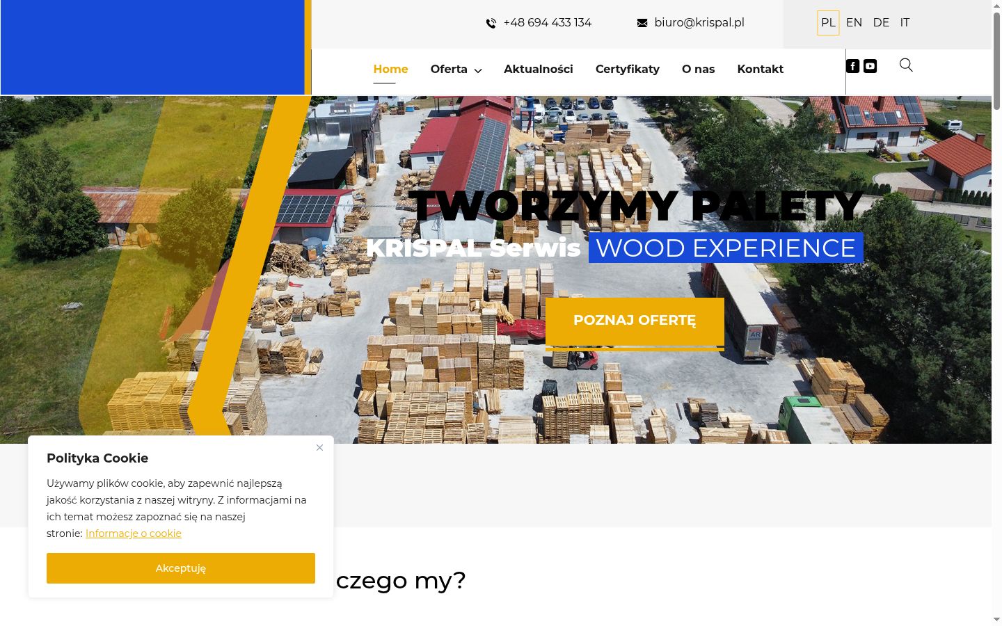 Képernyőkép a bármilyen interakció előtt megjelenő hozzájárulási bannerről