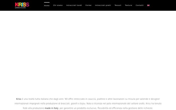 Screenshot of krissitalia.com