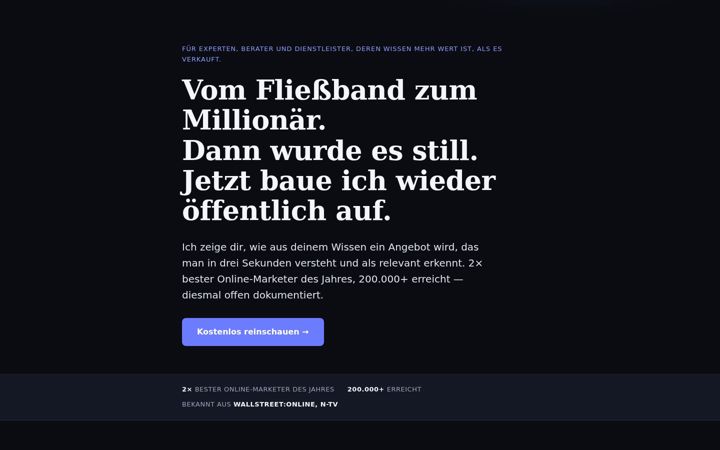 Screenshot of krisstelljes.de