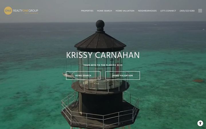 Ekrano kopija krissyinthekeys.com