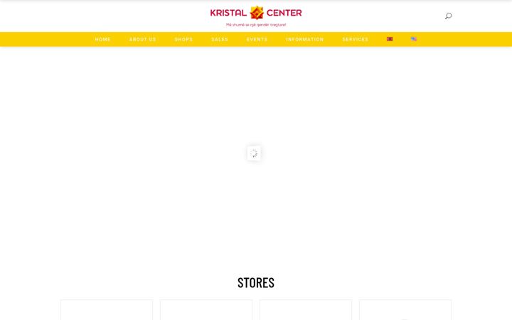 Screenshot of kristalcenter.com