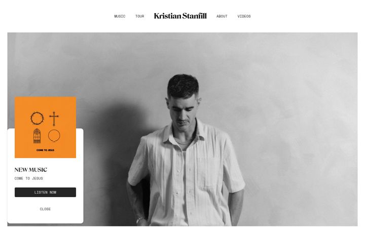 Screenshot of kristianstanfill.com