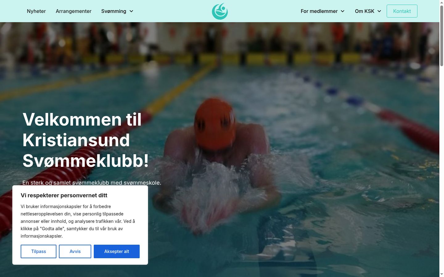 Snímek obrazovky baneru souhlasu zobrazeného před jakoukoli interakcí