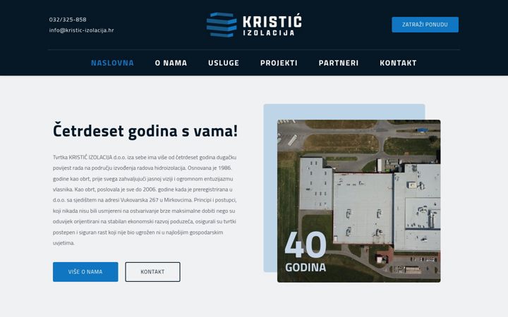 Screenshot of kristic-izolacija.hr