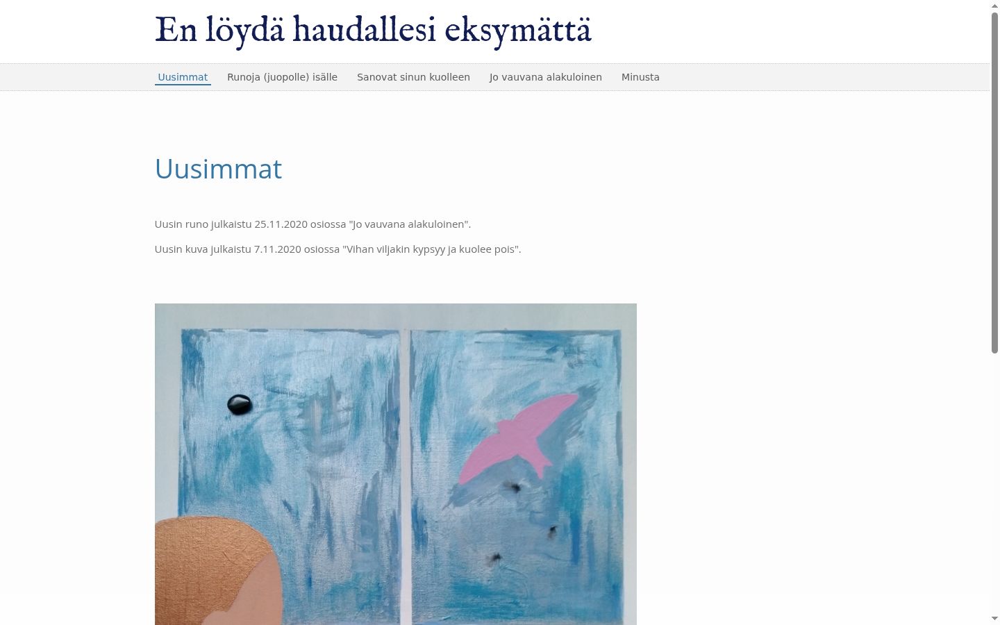 Screenshot des Einwilligungsbanners vor jeglicher Interaktion