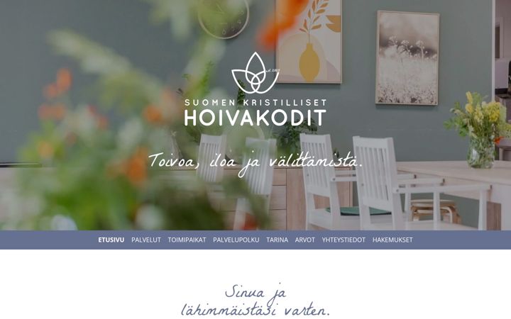 Screenshot of kristillistahoivaa.fi