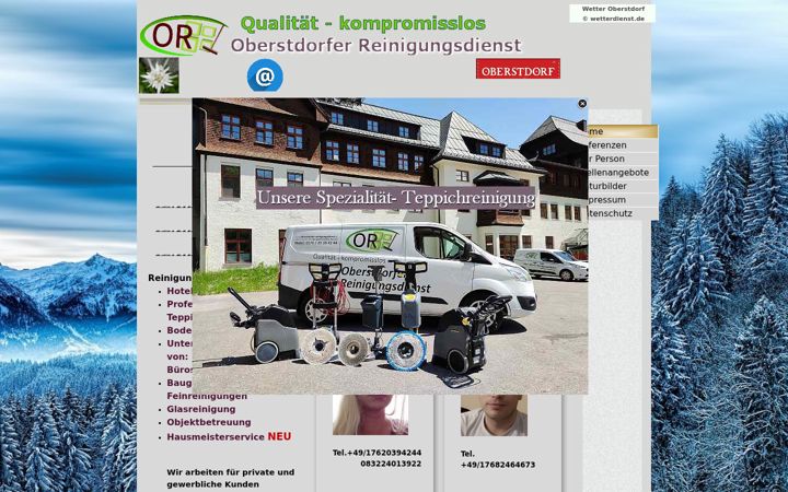 Screenshot of kristina-hornuff.de